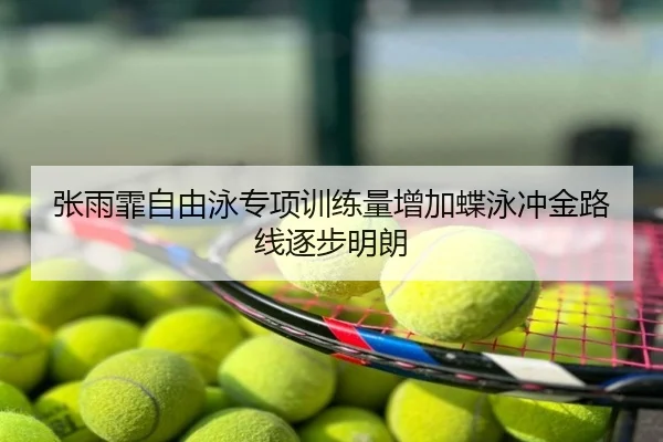 张雨霏自由泳专项训练量增加蝶泳冲金路线逐步明朗